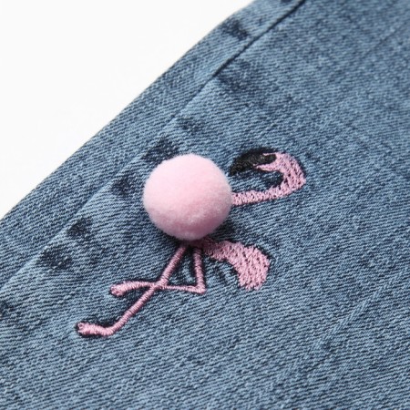 Джинсы для девочки, цвет синий, рост 98 см-3