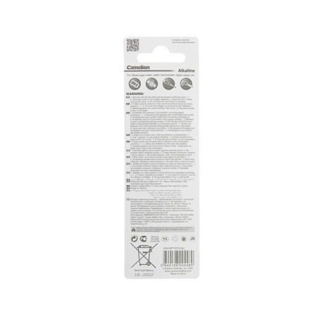 Battery Alkalin Camelion Mercury Free, AG4 (377, LR626) -10BL, 1.5V, blister, 10 pcs.-5