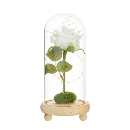 Nightnik Sobe "Rosa White" Led 3aaa 10x10x20 cm Risalux-7