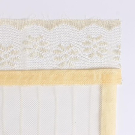 Antimoscate grid for doors, 90 × 210 cm, on magnets, beige color-7