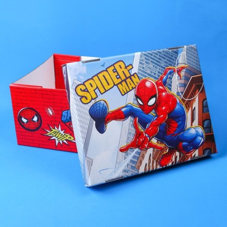 Gift box with a lid, folding, 31x25.5x16 cm, spider-man-6