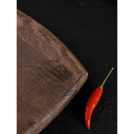 Defense board for supply to Wild Kitchen, 23 × 20 × 2.5 cm, Grabs Dark-3