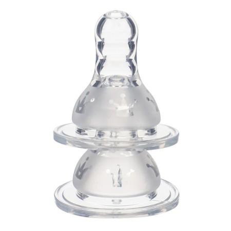 Set a nipple for a bottle of 2 pcs.,+6 months, fast stream, classic throat 35mm-8