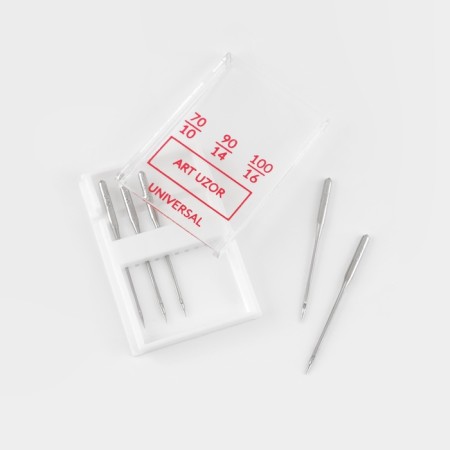 Needles for household sewing machines, universal, No. 70-100, 5 pcs-1