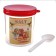 Assorted salt capacity, 700 ml, with a spoon and cover