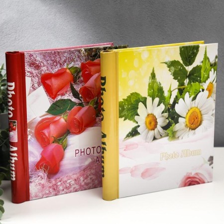 Photo album magnetic 20 sheets "Flowers/ Sea" MIX 22.5x28 cm-5