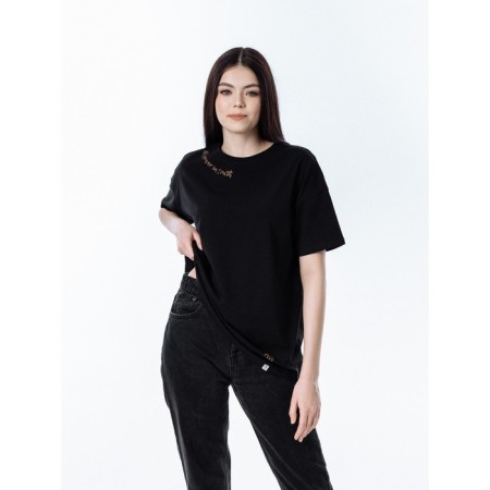 T-shirt unisex, size 44-46, black color