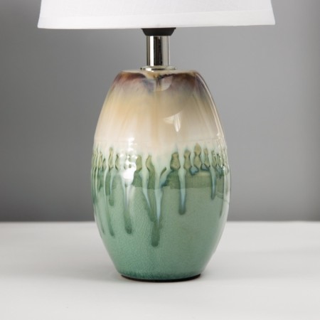 Board lamp with lampshade Risalux "Evita", E14, 40 W, 20 × 15 × 30 cm-4