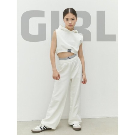 Костюм для девочки Amarobaby Girl, рост 152 см, цвет белый