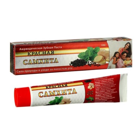 Samhita toothpaste red, 100 g