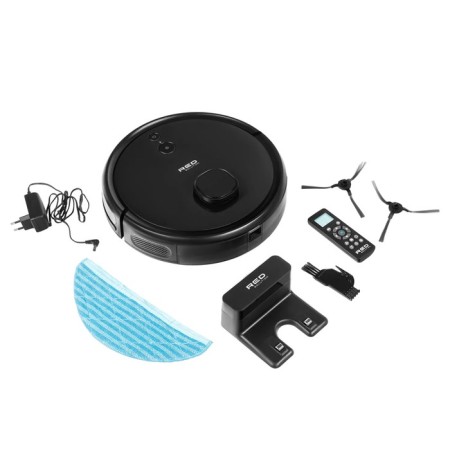 Robot Solution Red Solution RV-RL6000S, 35 W, dry/wet cleaning, 0.3/0.3 l, black-6