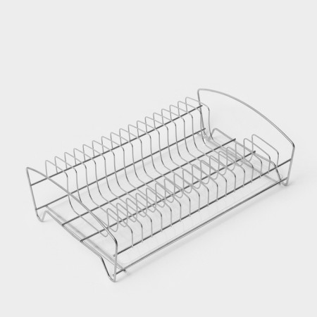 Dishes for dishes with a pallet 39 × 25 × 12 cm, color chromium-3