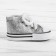 Sneakers for puppets "Squeezes", the length of the sole: 7.5 cm, silver color