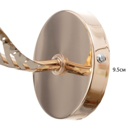 Bra "Laura" E14 15W gold 14x25 cm-7