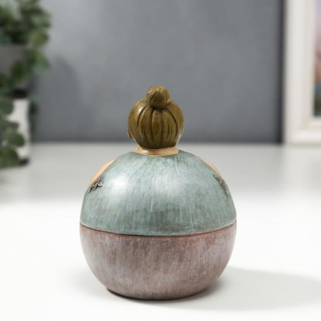 Souvenir Polystone "Pyschka Meditizes" 11x8.5x10 cm-3