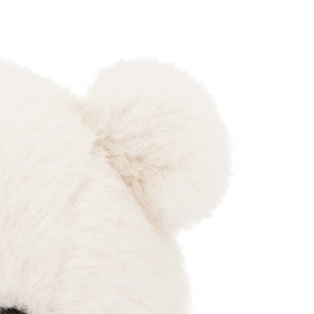 Soft toy "Bear Tepepa", white color, 25 cm-4