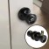 Latch 1202, with a latch, glossy black color