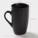 Mug ceramic share "Cat Black", 400 ml, black color