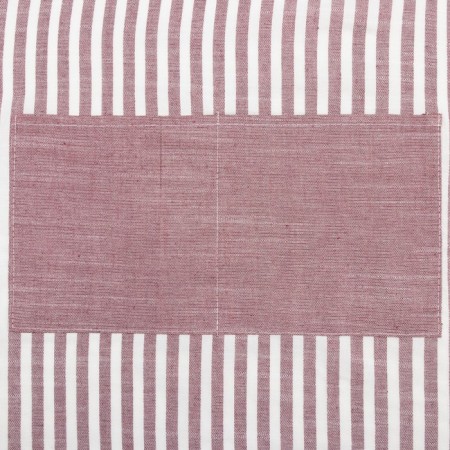 Apron Ethel "strip" Pink color, 62 x 76cm, 50% cotton 50% p/e-2
