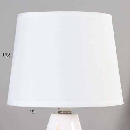Brianna table lamp E14 40W white 18x18x28.5 cm Risalux-4