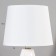 Brianna table lamp E14 40W white 18x18x28.5 cm Risalux