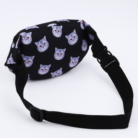 Barry Bag Cat, 32x8x15 cm, lightning department, black color-4