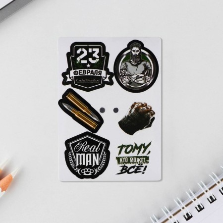 Icon with stickers "Real Defender", 6.5 x 9 cm-6