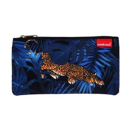 Penal is soft, 1 compartment, flat, 120 x 220 mm, Erich Krause, Hidden Leopard, 52340-1