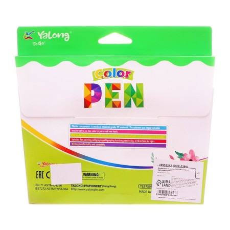 Flomasters 12 flowers thick Jambo, in a cardboard box-5
