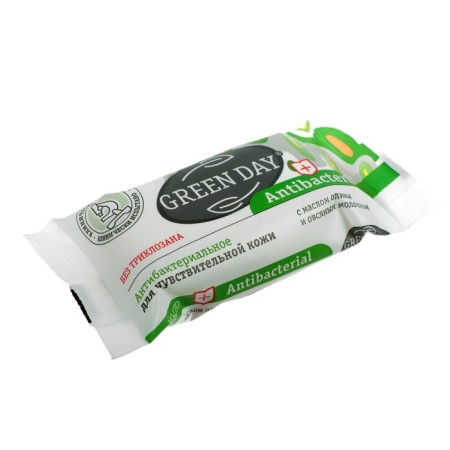 Green Day antibacterial soap, for sensitive skin, 90 g