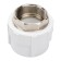 Combined "Politek" coupling, polypropylene, 50 mm x 1/2 ", internal thread