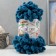 Yarn "Puffy" 100 % micropoliester 9m/100g (646 marine)