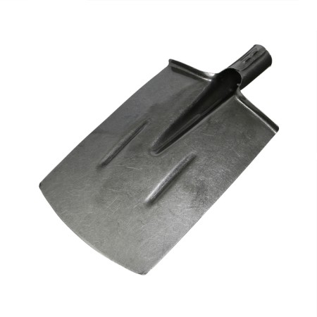 Baying shovel rectangular, tuleyka 40 mm, rail steel, without cuttings, Greengo-1