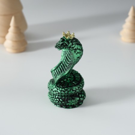Polystone souvenir "Royal Cobra" mix 4x3.5x7.5 cm-3