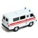 Metal machine "UAZ 3962. Ambulance", inertia, 1:24, light and sound