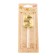 Candle in the cake on the skewer "Almaz", the number "5", gold, 4.5 cm
