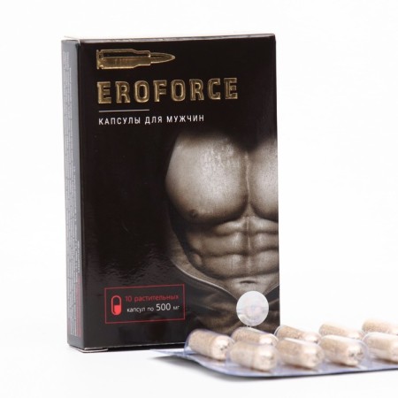 Complex for men Eroforce, 10 capsules of 500 mg