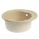 AGATA AG7C10 washing, cut, 500 x 180 mm, round, beige color