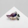 Brooch "Bird on a twig", colored in gold