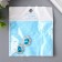Decor for creativity Metal "Medallion Patal" Blue Crystal set 2 pcs 2.6x2.4 cm