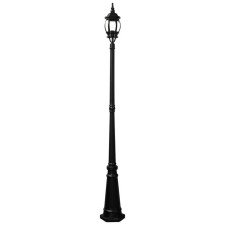 Sadovo-park lamp Feron 8111/PL8111, IP44, E27, 100 W, 160x160x2060 mm, black color black