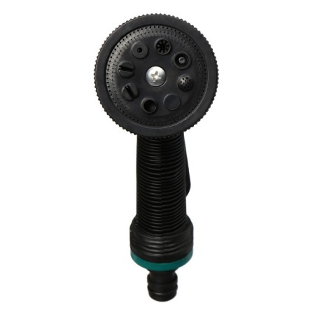 Pistol for watering, 8 modes, under connector, PP -plastic, Greengo-3