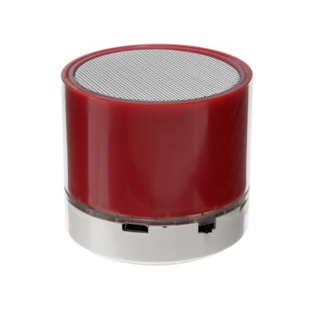 Portable column Luazon Hi-Tech 18, 3 watts, 520 mAh, Microsd, Red