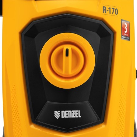 Denzel R-170, 2000 watts, 170 bar, 360 l/h, wheeled, wheeled-6