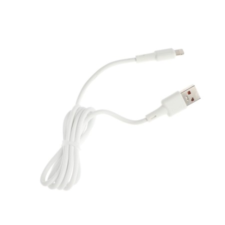 ONE Depot S33W, Lightning - USB, 2.4 A, 1 meter, silicone braid, white-2