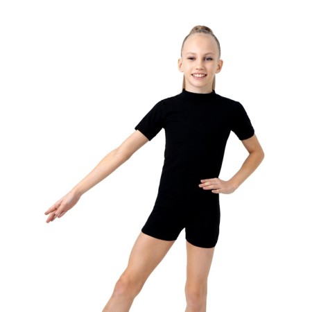 A swimsuit for gymnastics and dancing Grace Dance, p. 30, black color-1