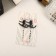 Invisible hair "cat with a star" (set 2 pcs) 6 cm
