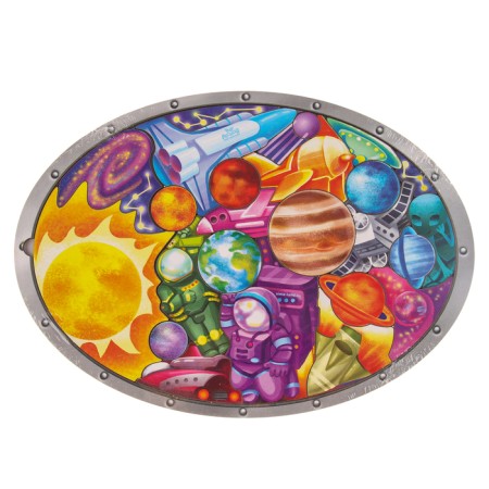 Puzzle "Flight into space"-6