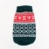 Sweater knitted with ornaments, size L (DS 26, OG 32-42, Osh 22-32 cm), Green