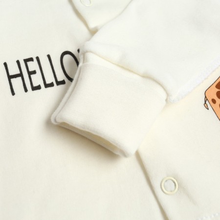 Nursery blouse, dairy color, height 68 cm-3